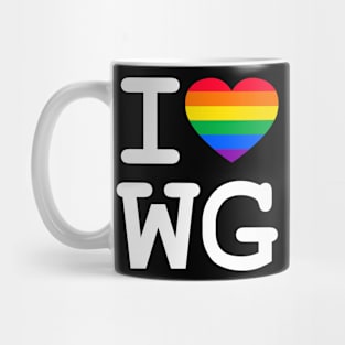 WG Pride "I Heart" Mug